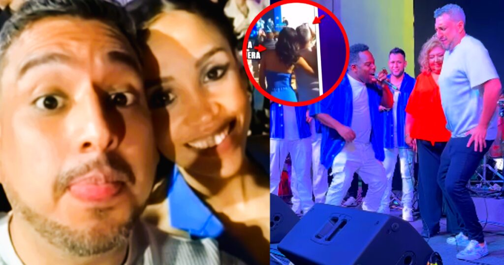 Ricardo Mendoza threw a tremendous party for his mother and introduced his girlfriend: this is how they reacted