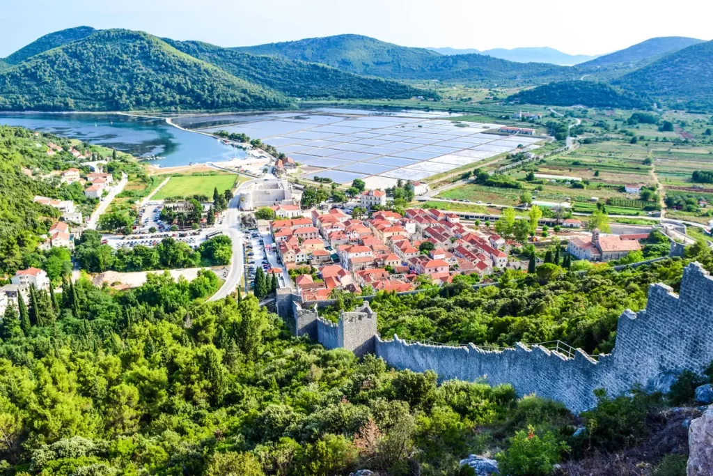 Ston, Croatia: Medieval Walls, Salt Pans and Oysters