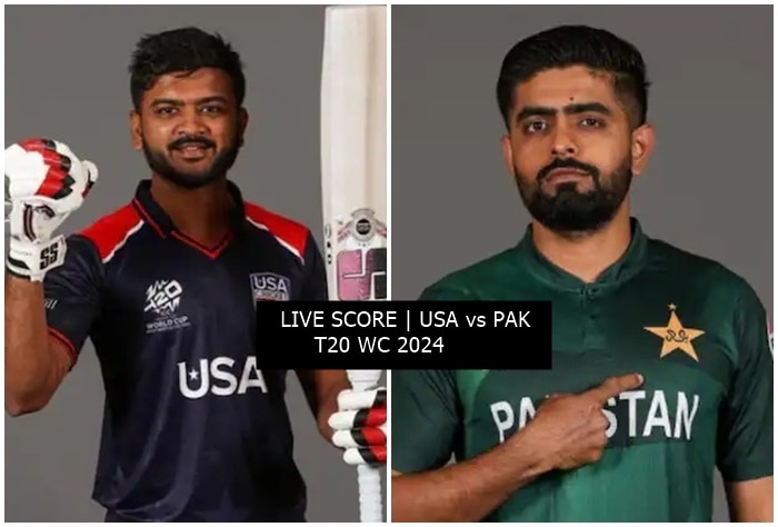USA vs PAK LIVE Cricket Score