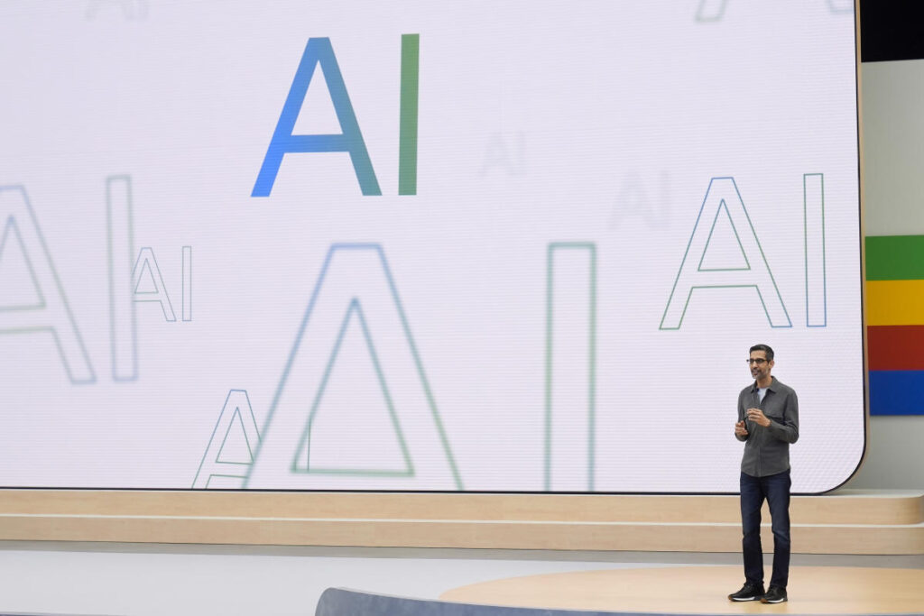 Google’s greenhouse gas emissions climbed nearly 50 percent in five years due to AI